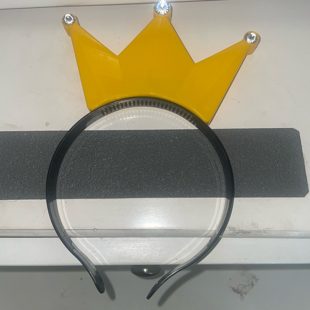 Yellow Crown Headband for Kids/Women